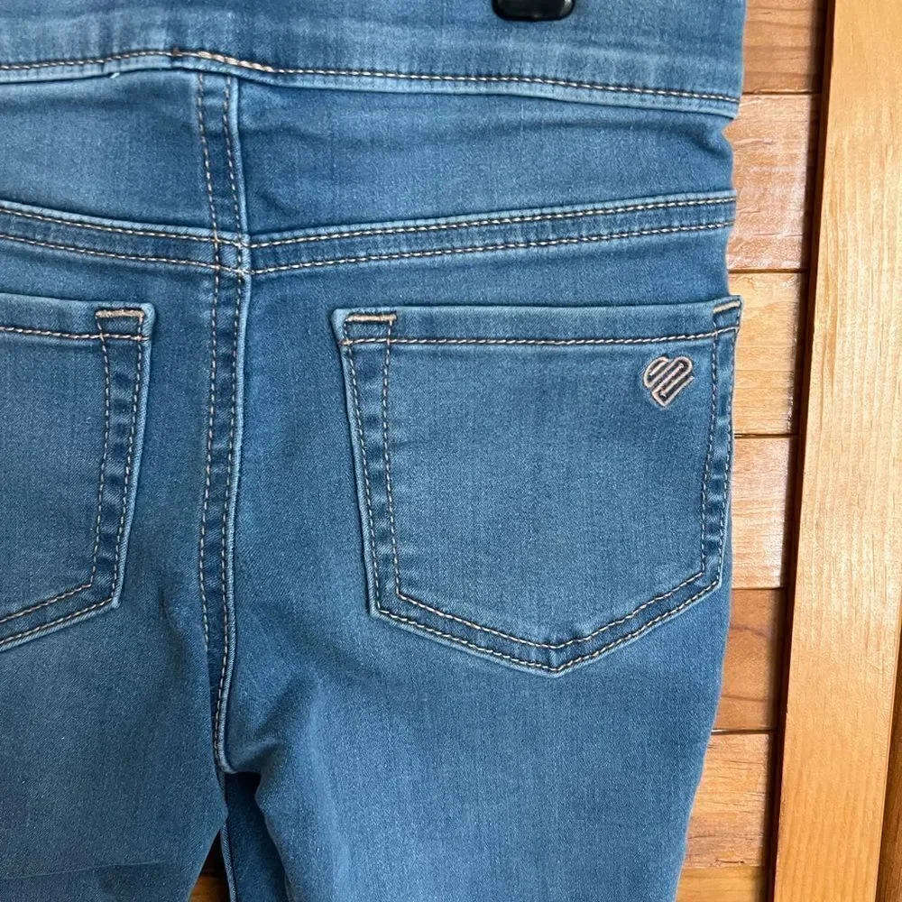 Justice light wash like new girls jeggings size 8‎